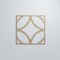 Ekena Millwork Large Crosby Decorative Fretwork Wood Wall Panels, Hickory, 23 3/8"W x 23 3/8"H x 3/8"T WALW24X24X0375CROHI - alternate 4